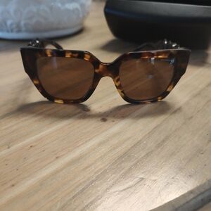 Versace Brown Tortoise Sunglasses